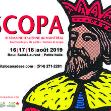 Tournoi de Scopa | Semaine Italienne de Montréal