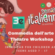 Commedia dell’arte – Laboratoire de théâtre | Semaine Italienne de Montréal