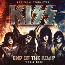 KISS | TOURNÉE MONDIALE END OF THE ROAD