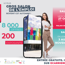 Salon de l’emploi et de la formation continue – Formule Hybride