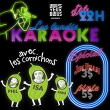 Les Lundis Karaoke aux Yeux Bleus