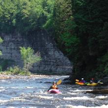 Cours de kayak