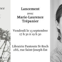 Lancement avec Marie-Laurence Trépanier