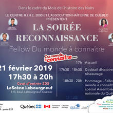 SOIRÉE RECONNAISSANCE Fellow Du monde à connaître