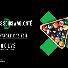 Dimanches soirs à volonté Chez DOOLY'S