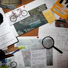 Vélo-Bureau. Le chemin pour se rendre