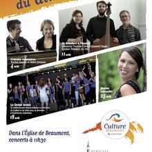 Les Concerts du dimanche à Beaumont