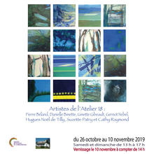 Exposition "En toute liberté" Sept artistes de l’Atelier 18 - Cellule 3