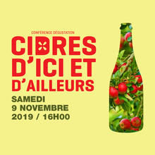 Conférence - dégustation: Cidres d'ici et d'ailleurs