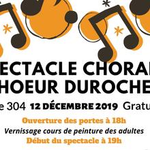 Spectacle de Noël Choeur Durocher