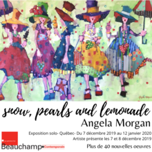 Exposition de la peintre canadienne Angela Morgan