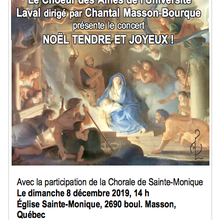 Choeur des Aînés de l'Université Laval, un concert de Noël