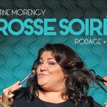 Christine Morency en rodage