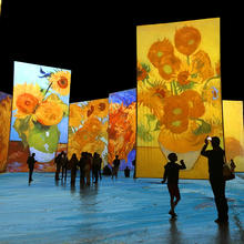 L’exposition Imagine Van Gogh
