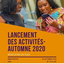 LANCEMENT DES ACTIVITÉS-AUTOMNE 2020 FJAQ