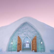 Visite de l'hôtel de glace