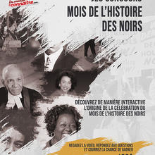 MHN 2021 | Jeu Concours – Sur les traces du Mois de l'histoire des Noirs