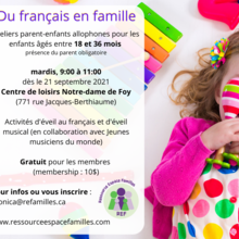 Mômes et cie (18-36 mois)