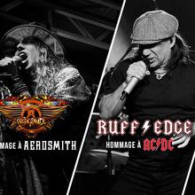 Triple hommage : Aerosmith (Aerosmith Inc) – Metallica (Metal Messiahs) - AC/DC (Ruff Edge)