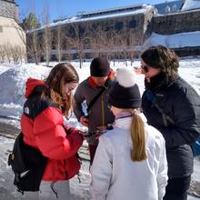 GéoRallye Vieux-Québec sous la neige
