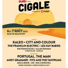 Cigale, l'expérience musique bouffe plage à la Baie de Beauport