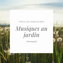 Musique et poésie au jardin