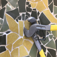 Exposition extérieure : Mosaïque et Nature