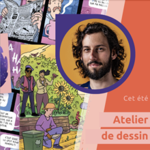 Atelier de dessin avec l’artiste Julien Dallaire-Charest