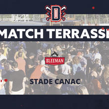 Match terrasse Sleeman et retrait de chandail - Alouettes visitent les Diamants