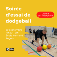 Soirée d'essai de dodgeball