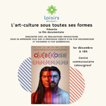 L’art-culture sous toutes ses formes Le film documentaire