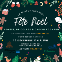 La Maison Girardin fête Noël!