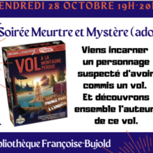 Soirée Meutre et Mystère
