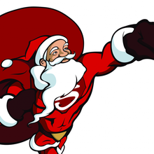 Le Père Noël est un superhéros!