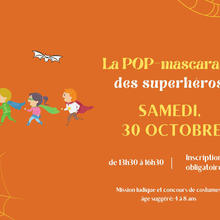 La POP-mascarade des superhéros
