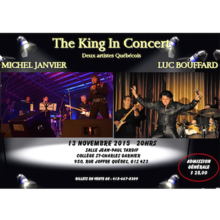 The King in concert