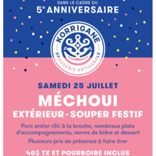 Méchoui extérieur - Soirée festive