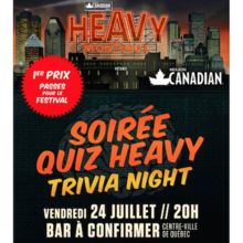 Soirée quiz Heavy Montréal