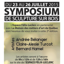 Symposium de sculpture sur bois