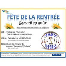 Fête de la rentré