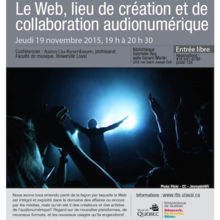 Le Web, lieu de création et de collaboration audionumérique