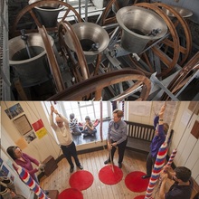 Bell ringing demonstration (in English)